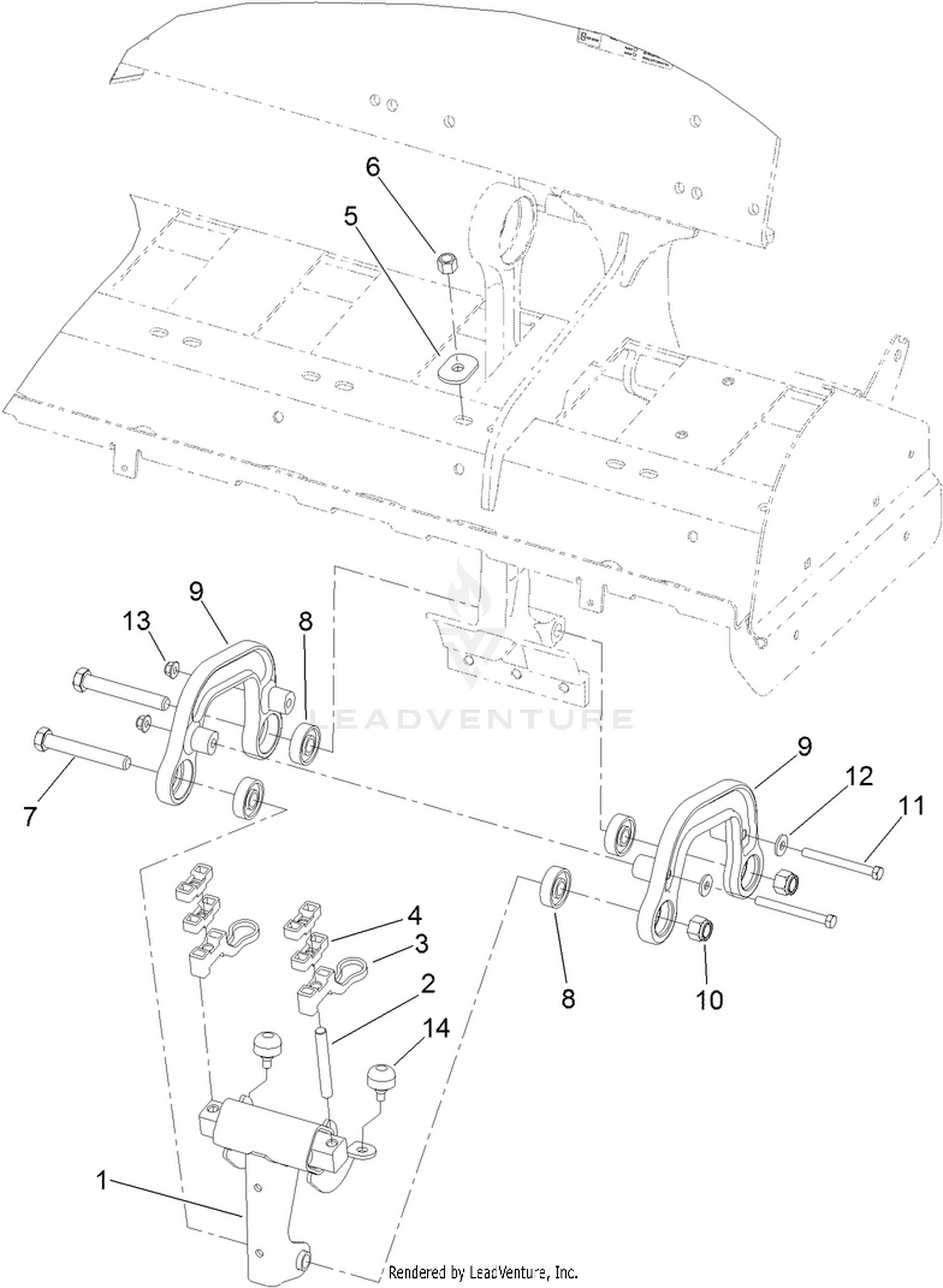 Roto-Link Damper Assembly
