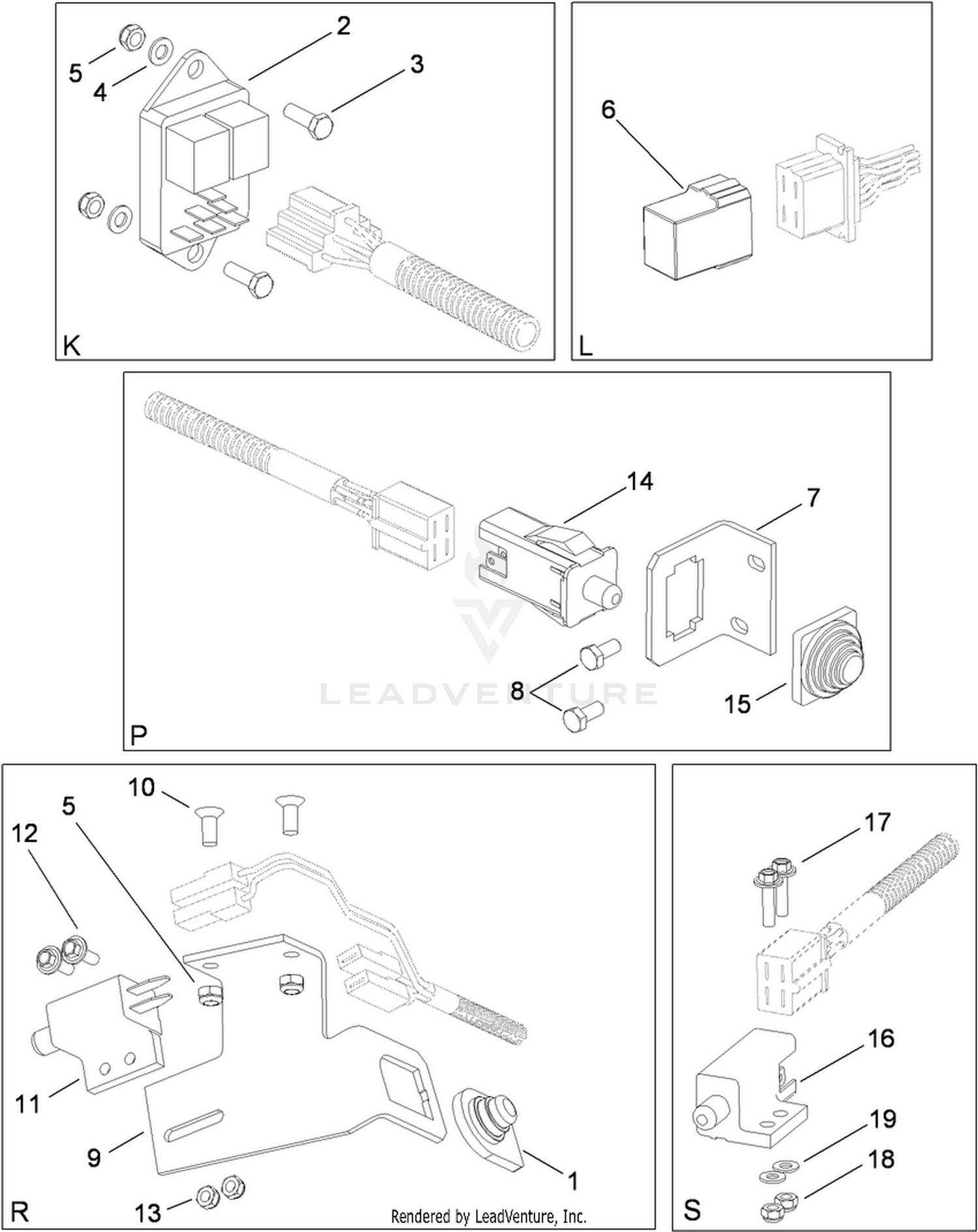 Electrical Switch No. 3 Assembly