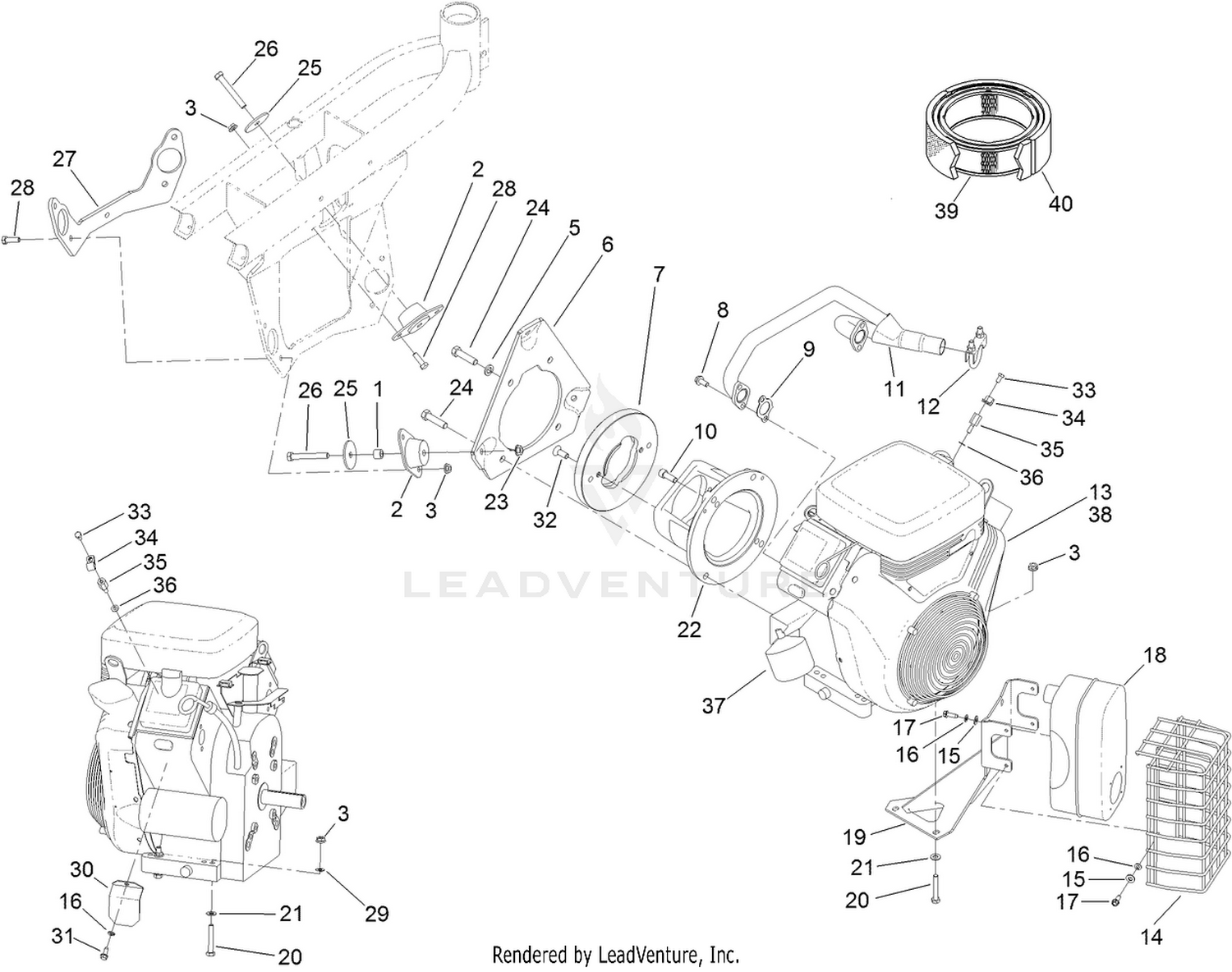 Engine Installation Assembly