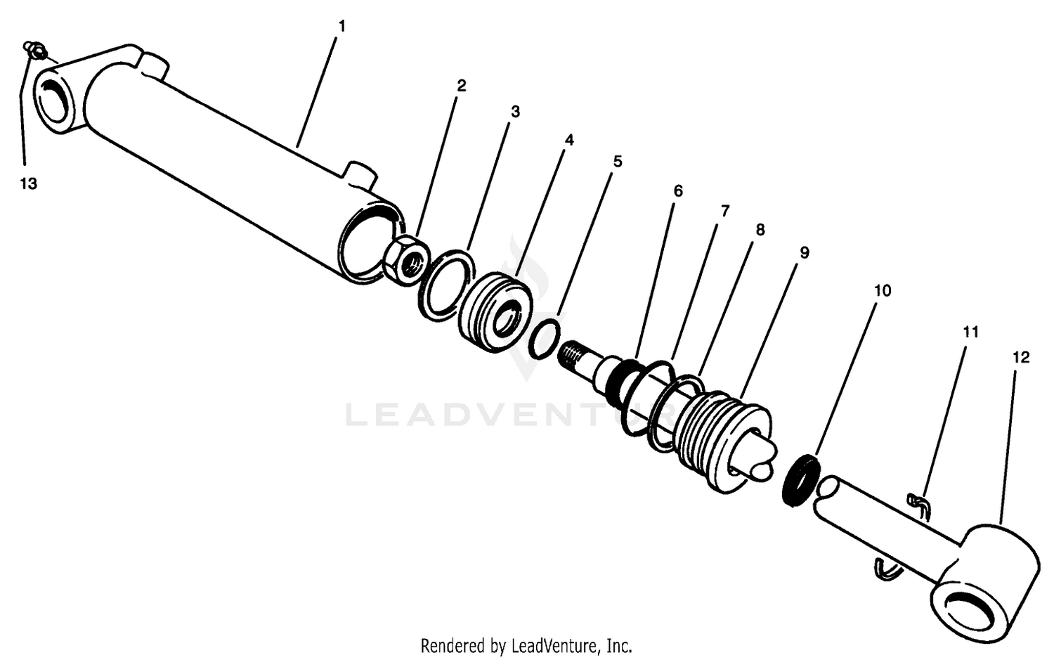 Hydraulic Cylinder No. 83-7480