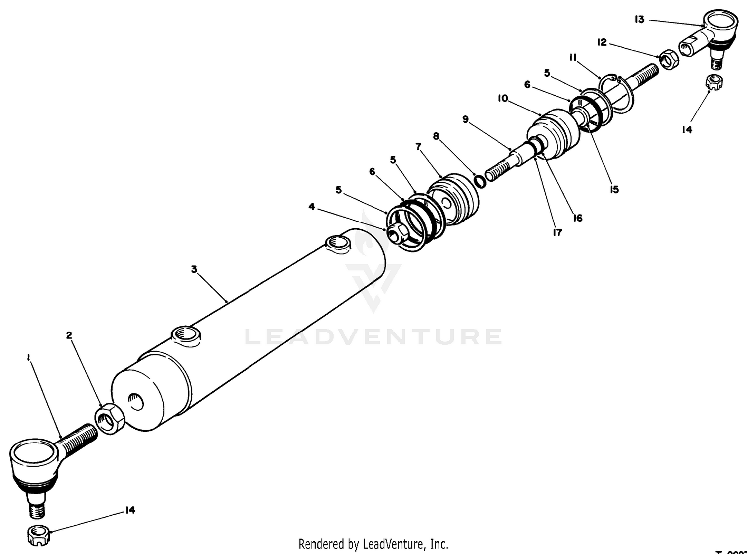 Hydraulic Steering Cylinder