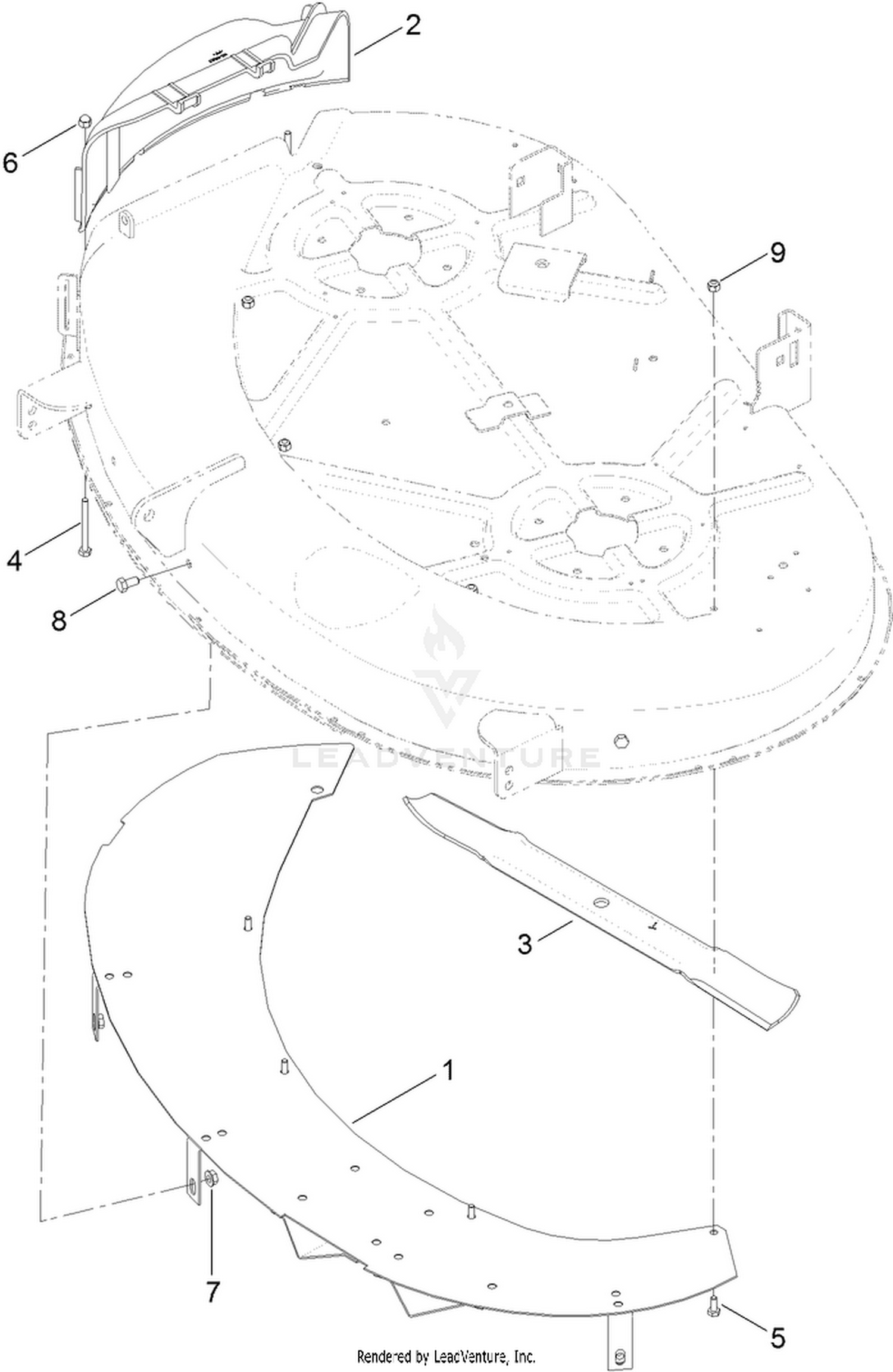 Mulching Kit Assembly No. 131-7708