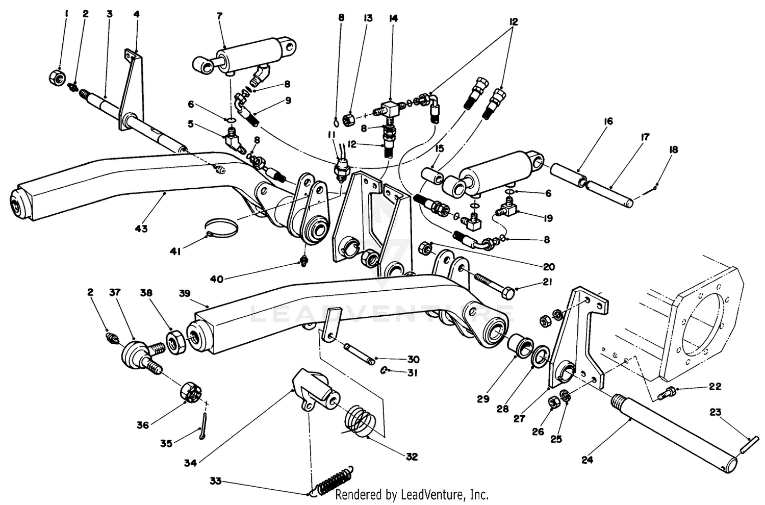 Front Lift Arm Assembly
