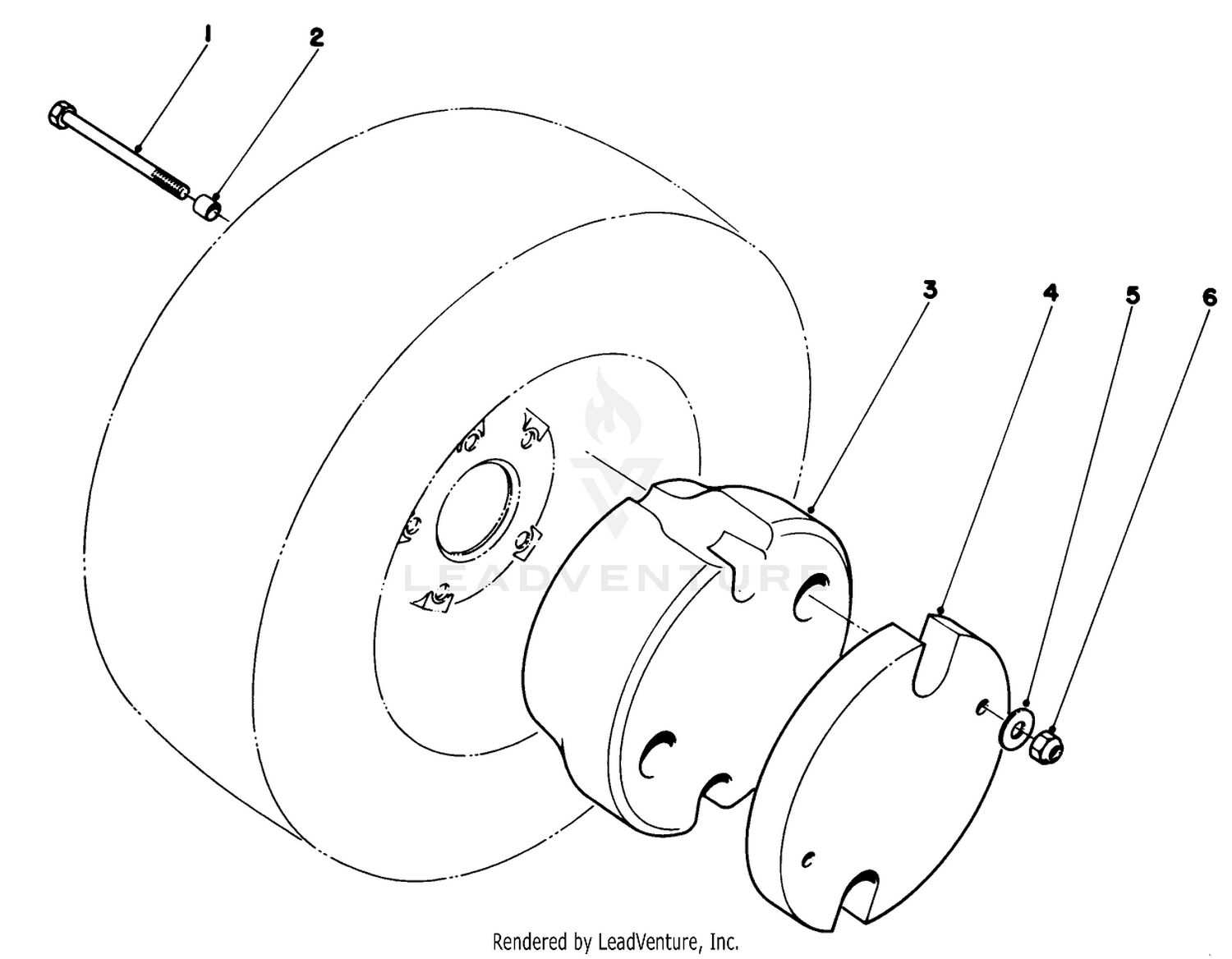 Wheel Weight Kit (no. 1: 37-4400) (no. 2: 37-4500) (optional)