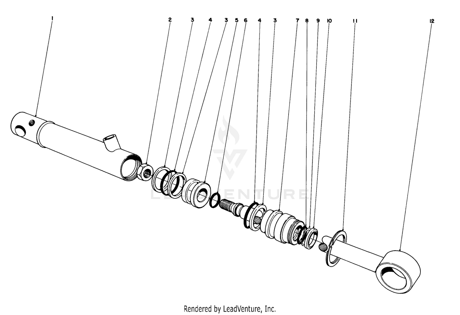 Hydraulic Cylinder No. 43-5260