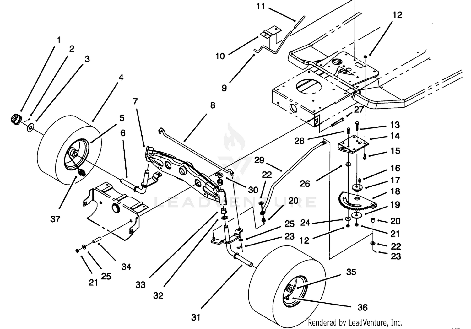 Front Axle Assembly