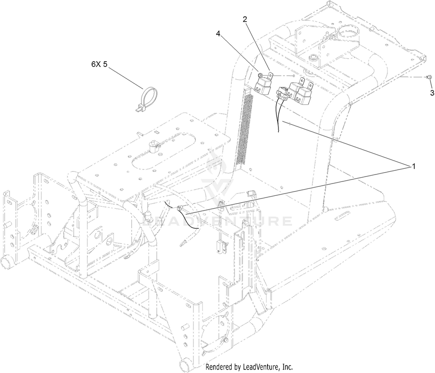 Wire Harness and Relay Assembly