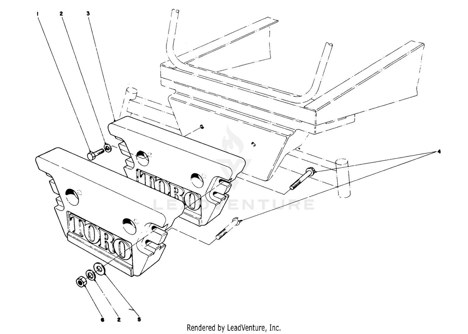 Rear Weight Kit Model No. 24-5780 (optional)