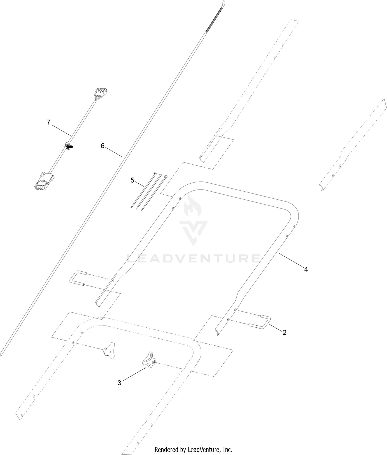 Handlebar Extension Kit Assembly