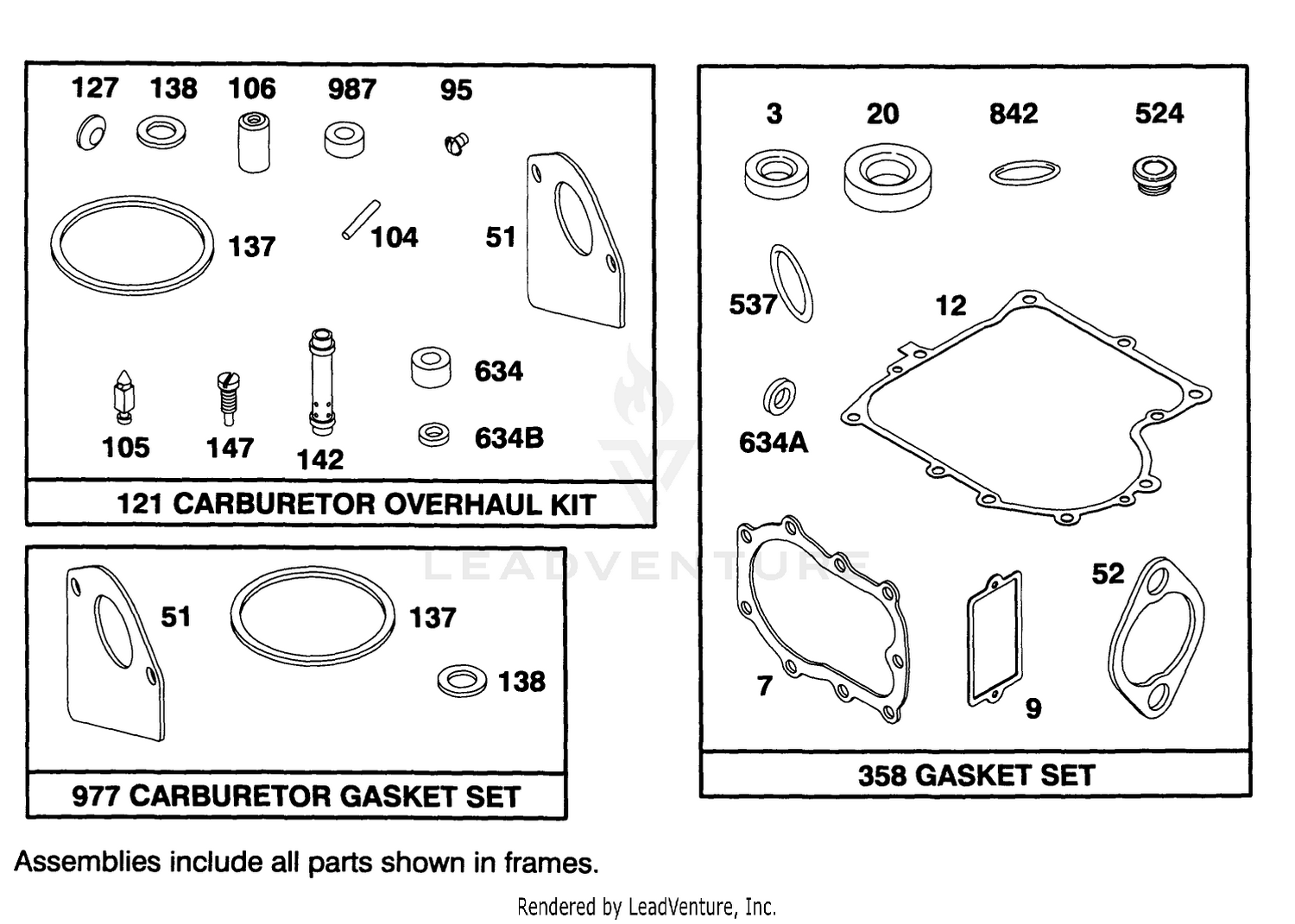 Engine Briggs  Stratton Model 283707-0156-01 8