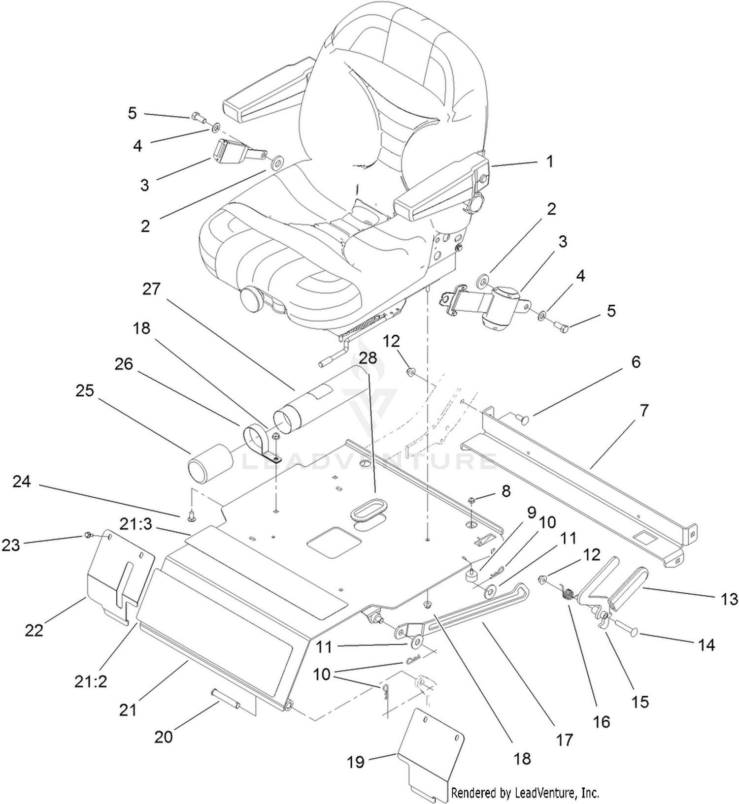 Seat and Seat-Plate Assembly
