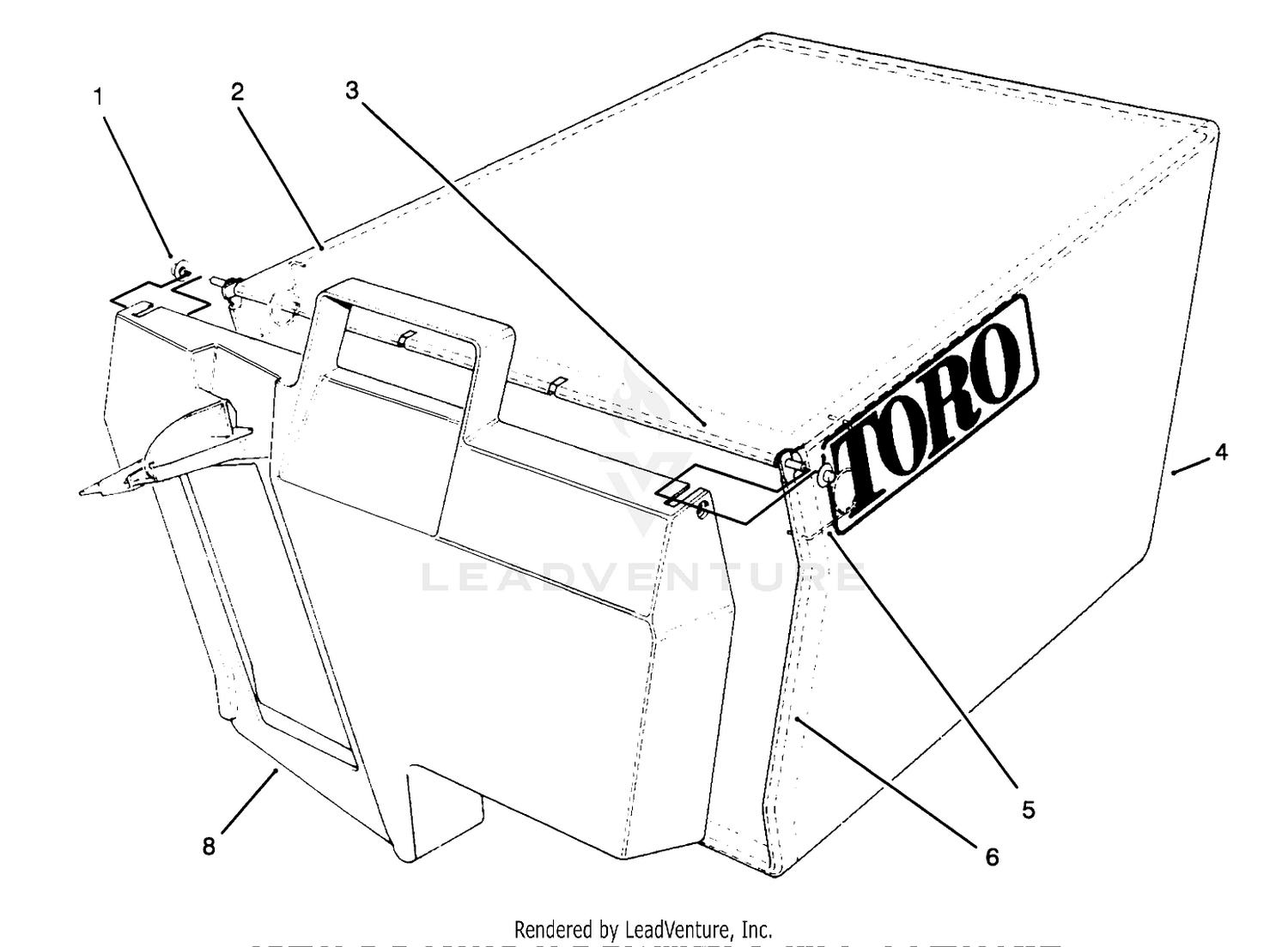 Grass Bag Assembly No. 11-0189