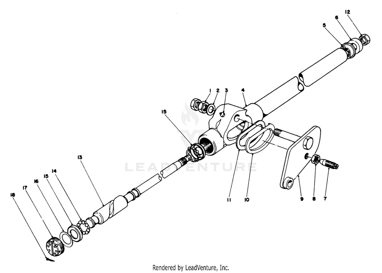 Steering Gear Assembly-33-4350