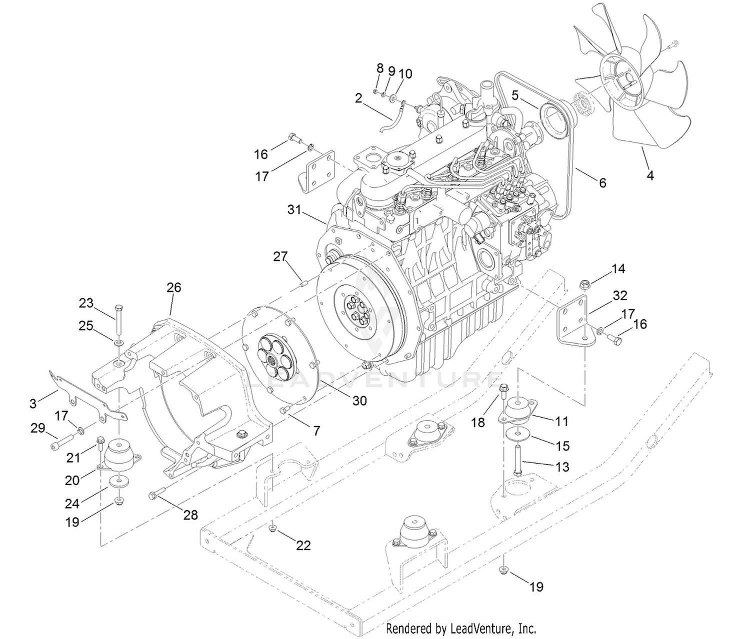 Engine Component Assembly