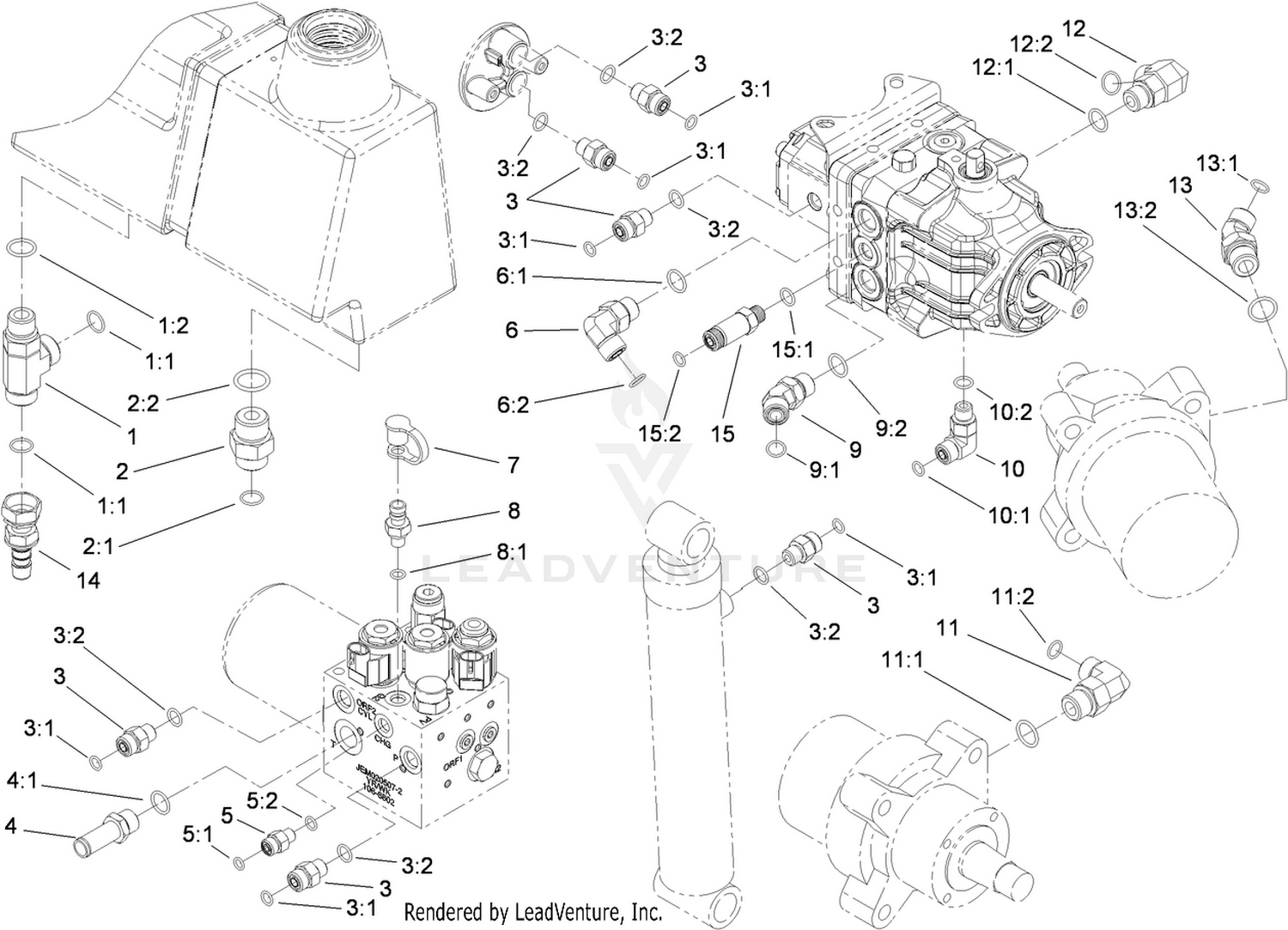 Hydraulic Fitting Assembly