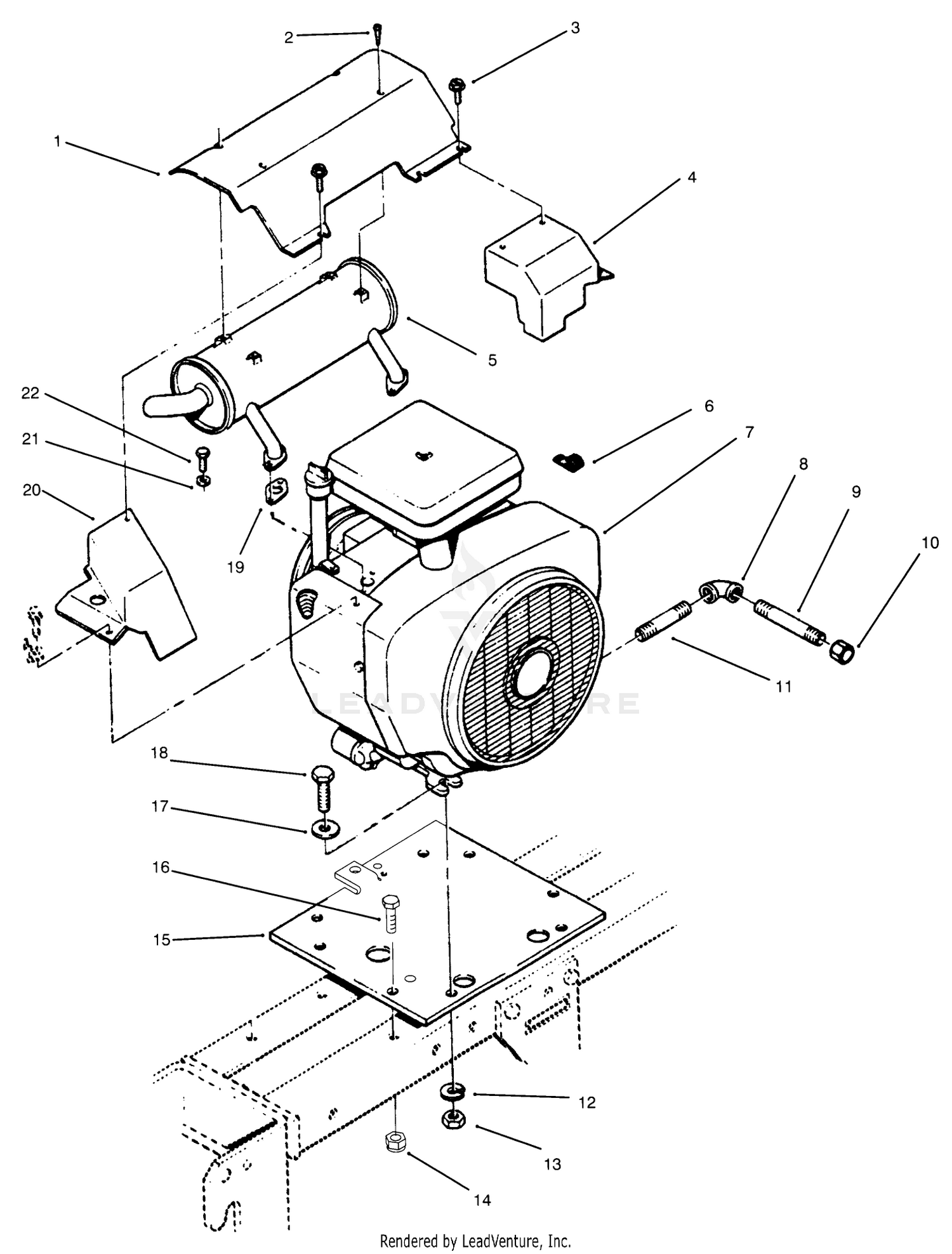 Engine And Exhaust