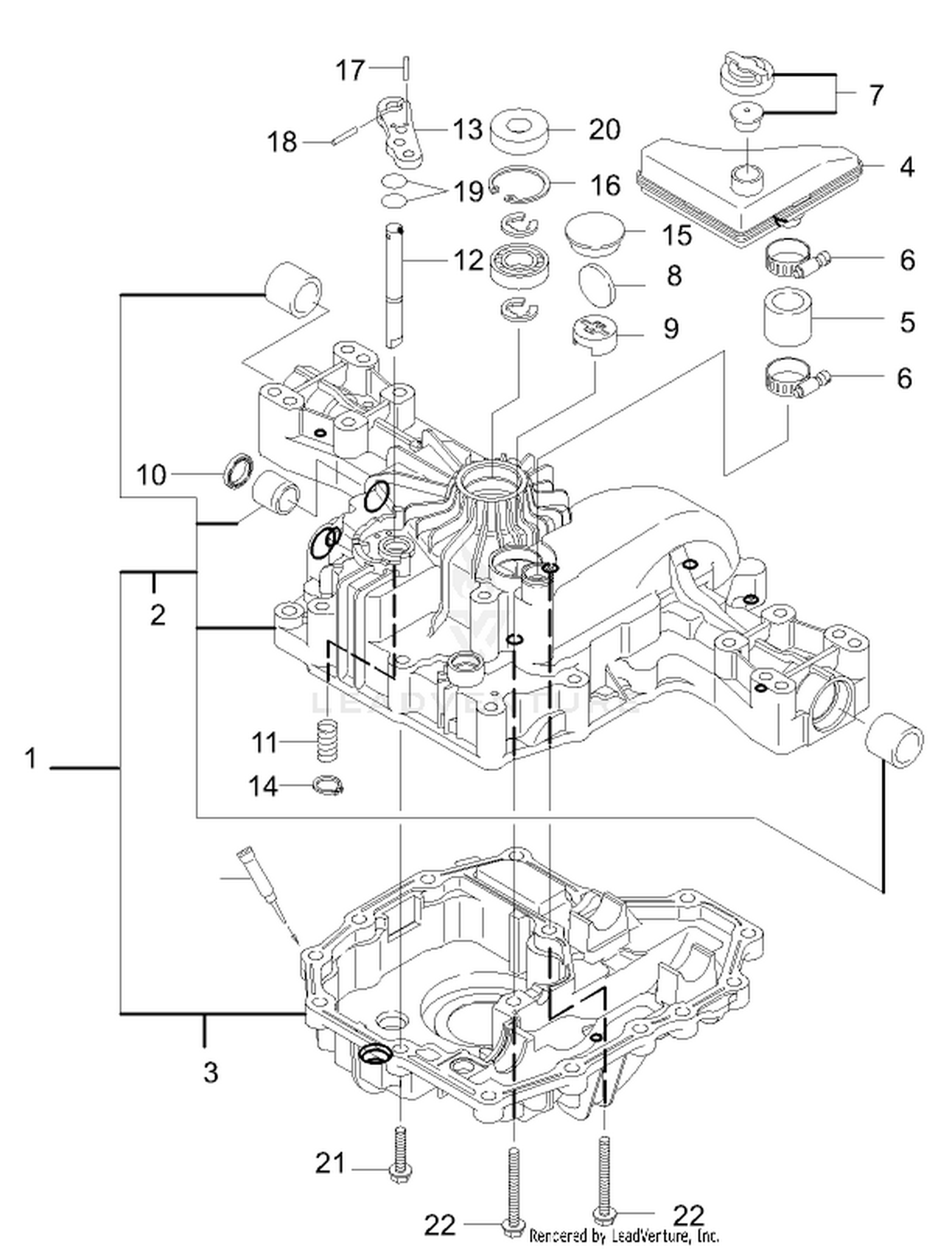 Transaxle Case Assembly
