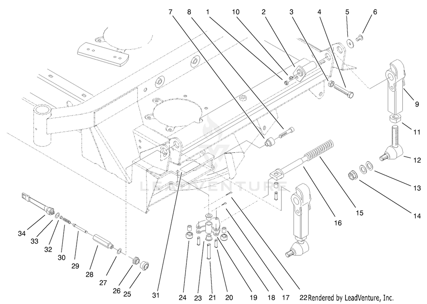 Deck Breakaway Assembly