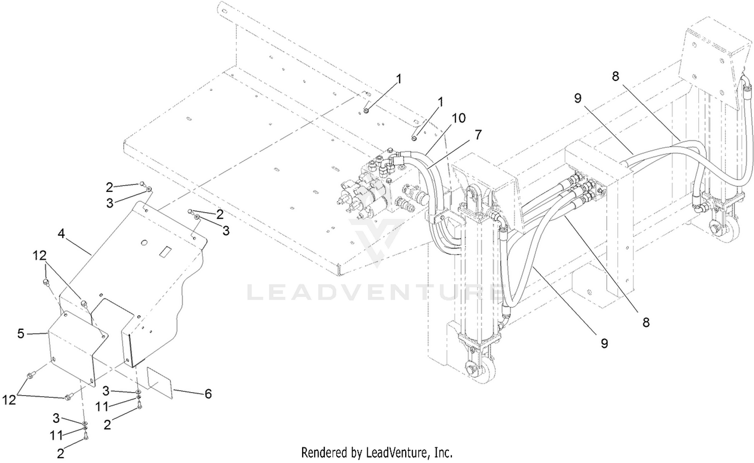 Block Guard and Hose Assembly
