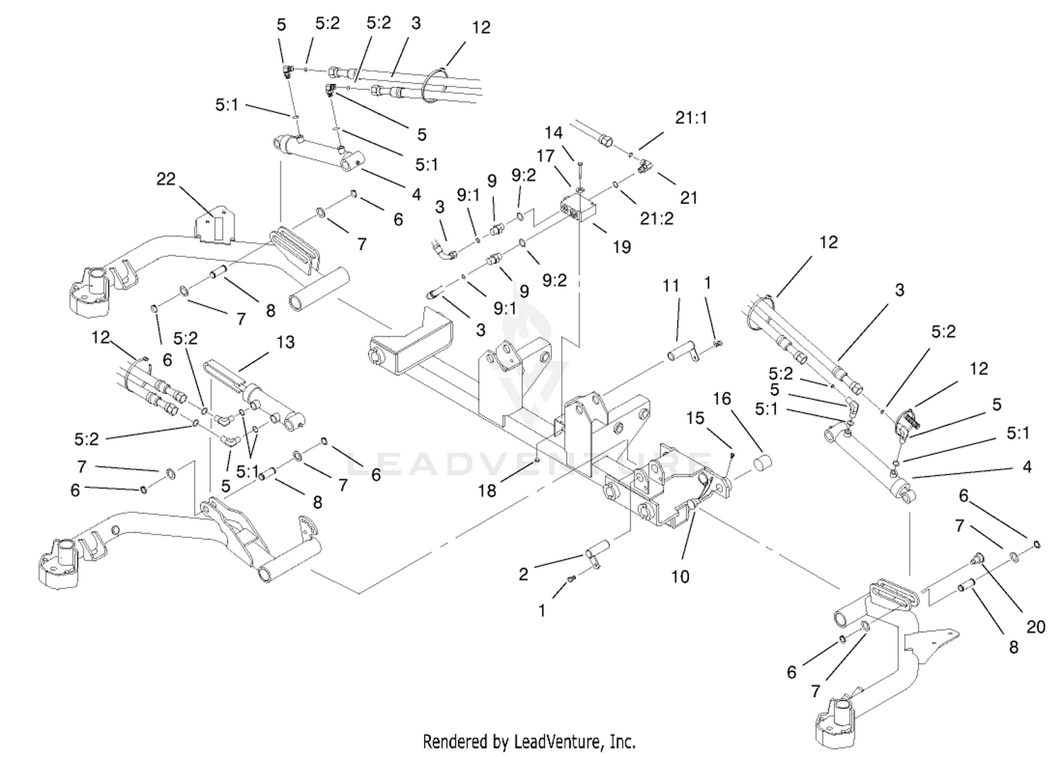 Front Lift Circuit Assembly