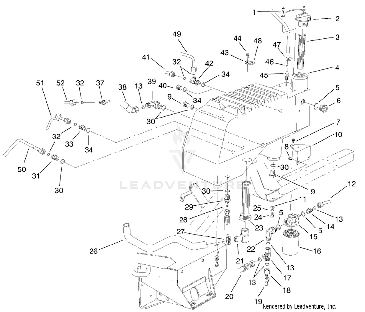 Hydraulic Reservoir Assembly