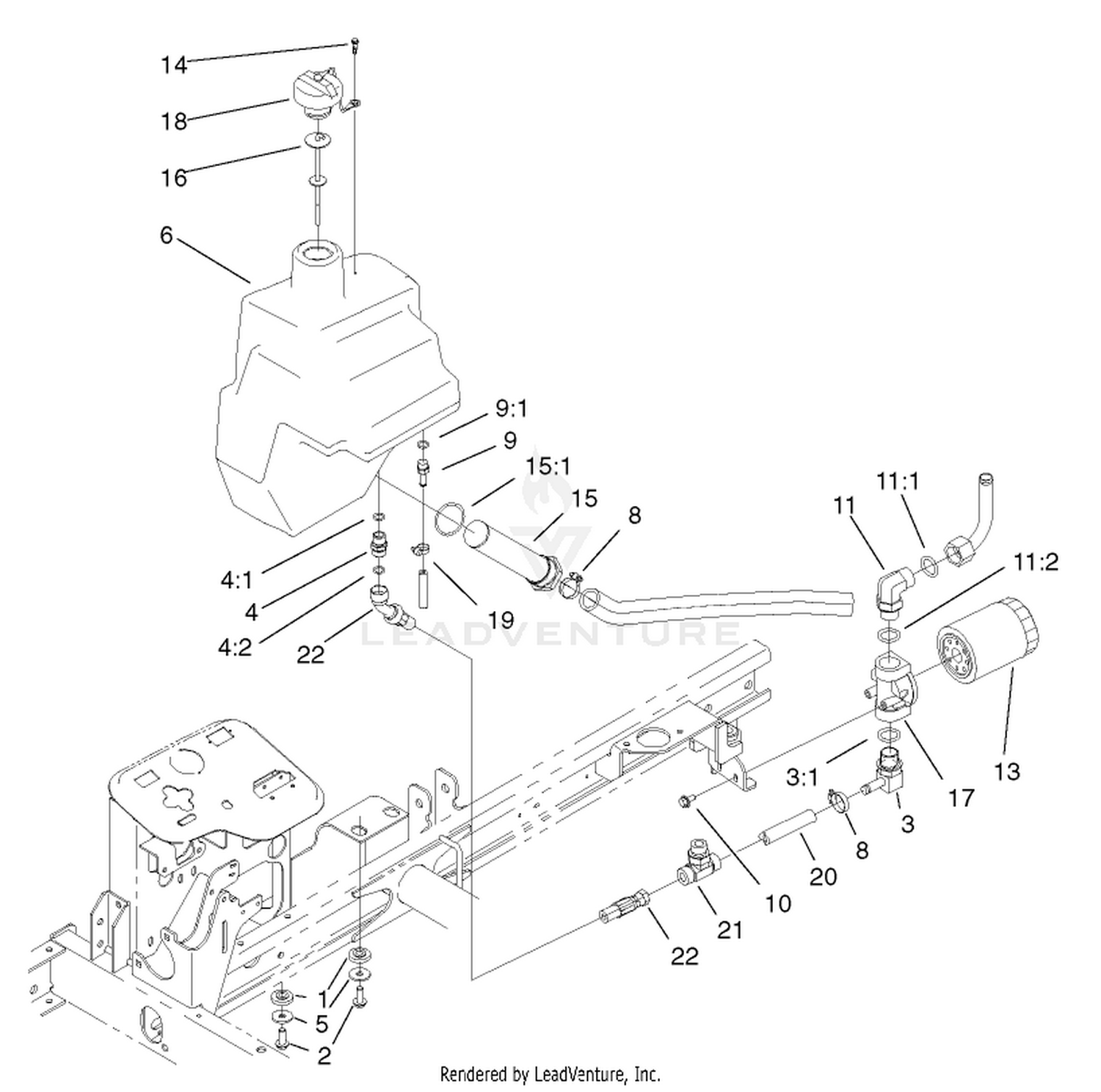 Hydraulic Tank Assembly