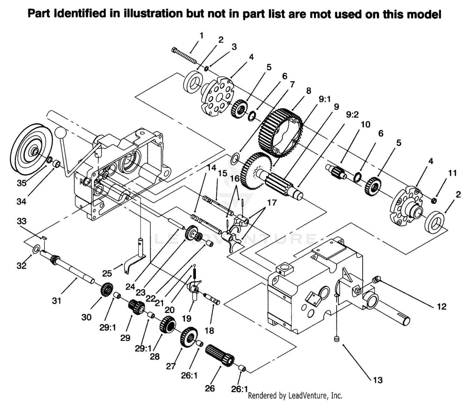 Transmission 8-Speed 8 Pinion (continued)
