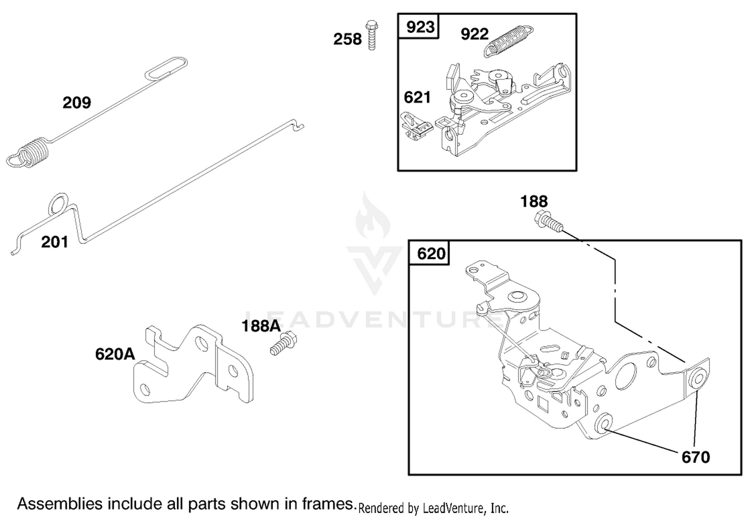 Engine Briggs  Stratton Model 127802-1761-E1 5
