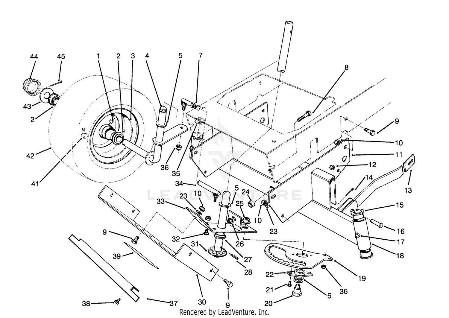 Front Axle Assembly