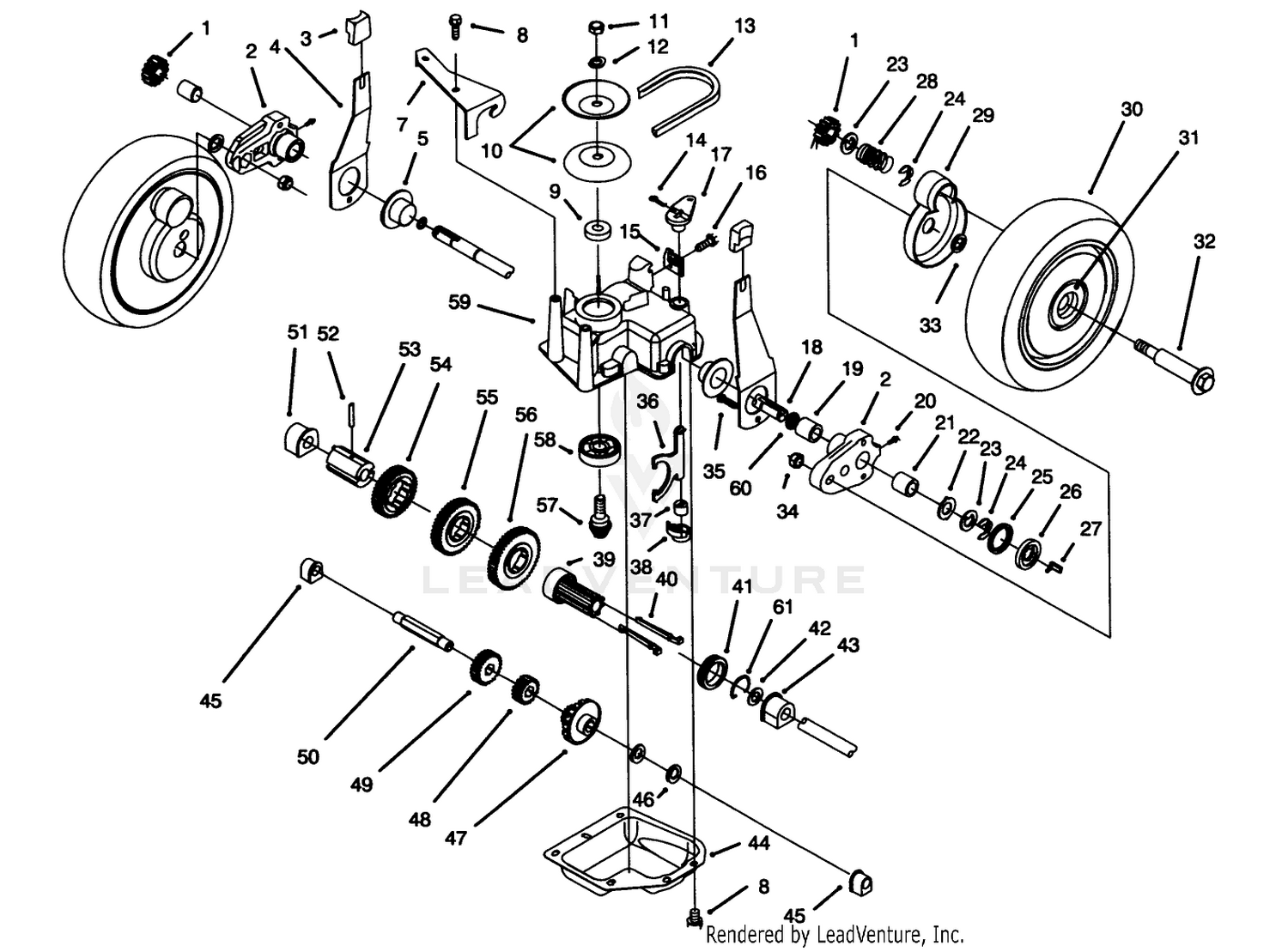 Gear Case Assembly