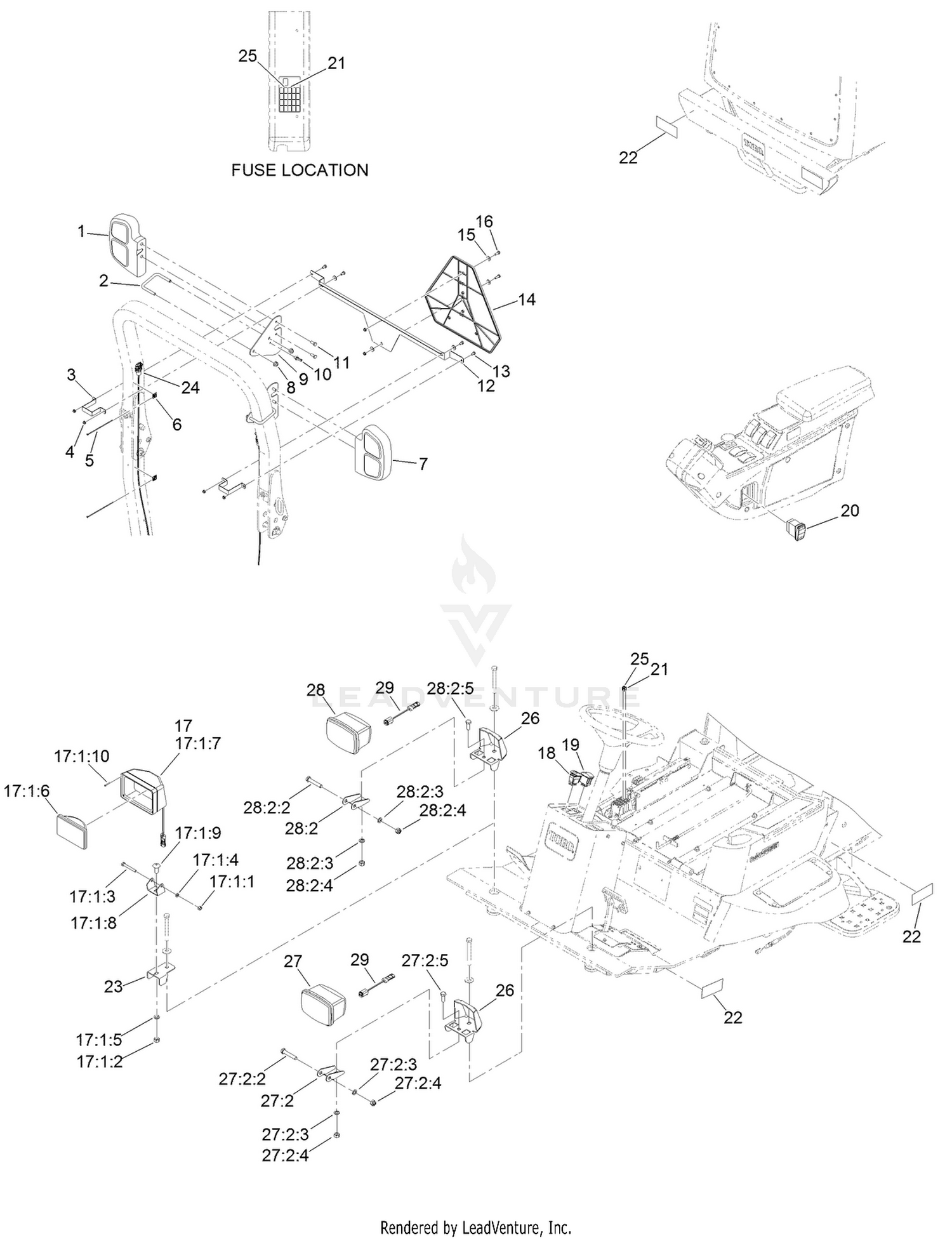 GM4000 North American Light Assembly