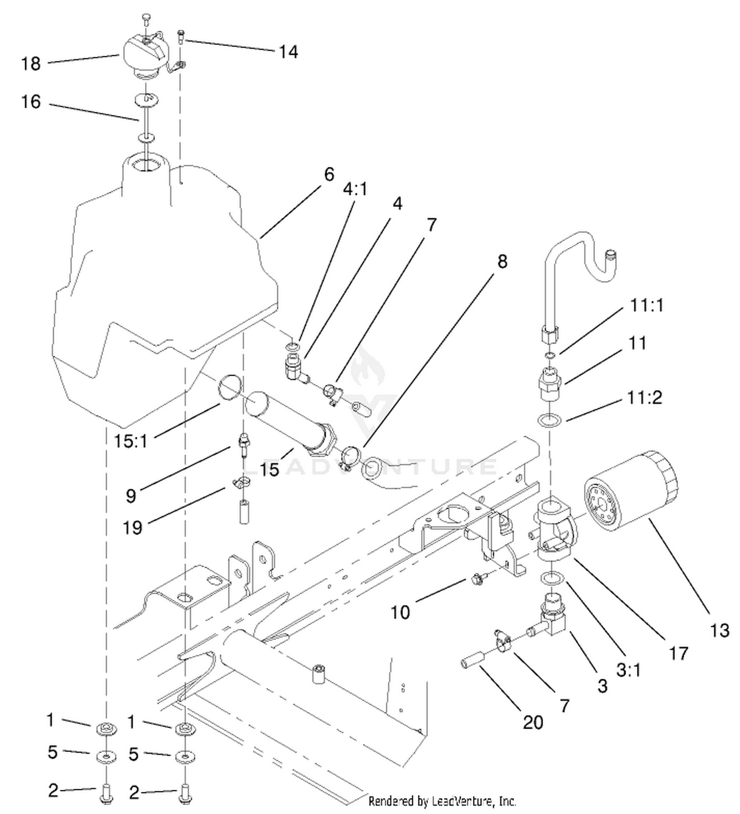 Hydraulic Tank Assembly