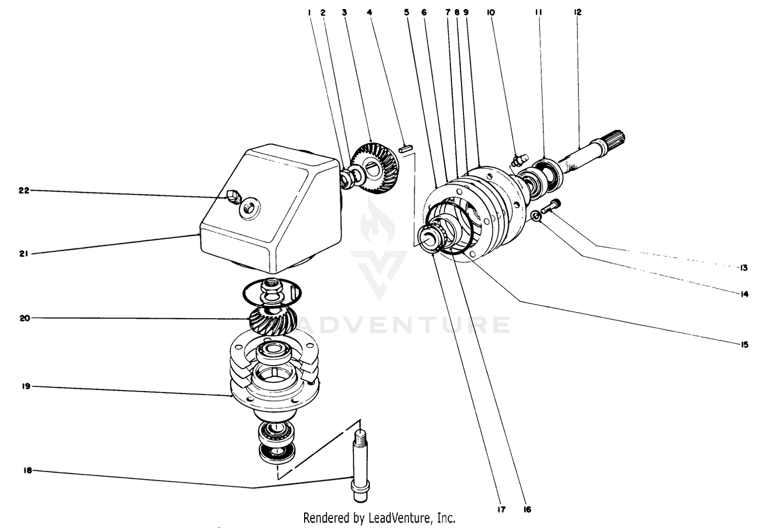 Gear Box Assembly No. 8-0909 Cutting Unit Model No. 30564, 30555, 30568  30575