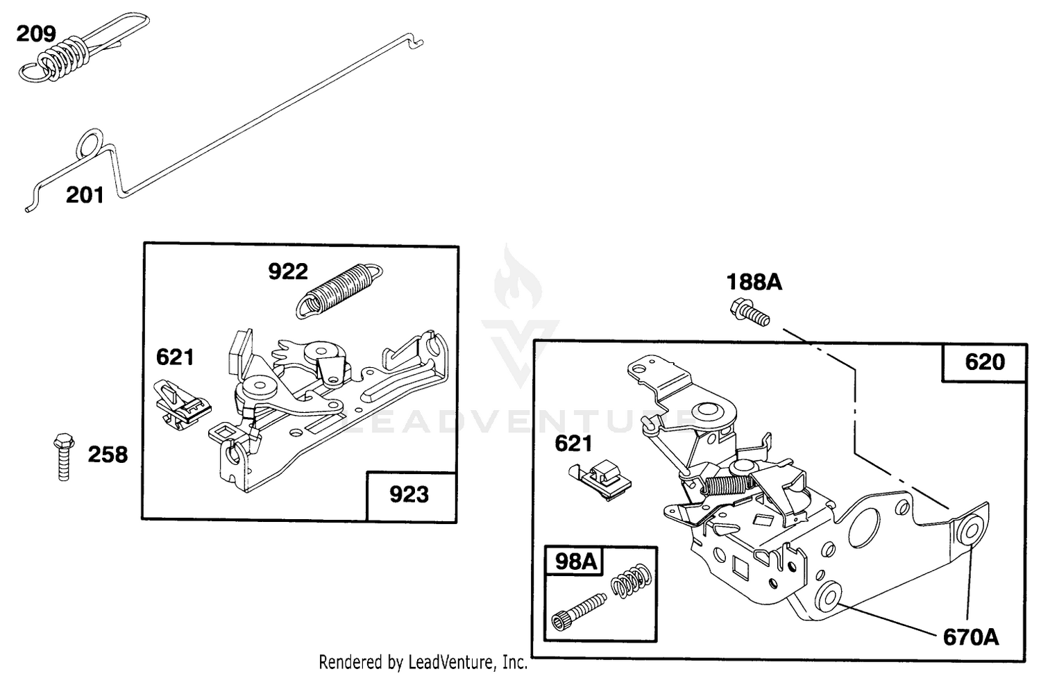 Engine Briggs  Stratton Model 127702-0131-01 4