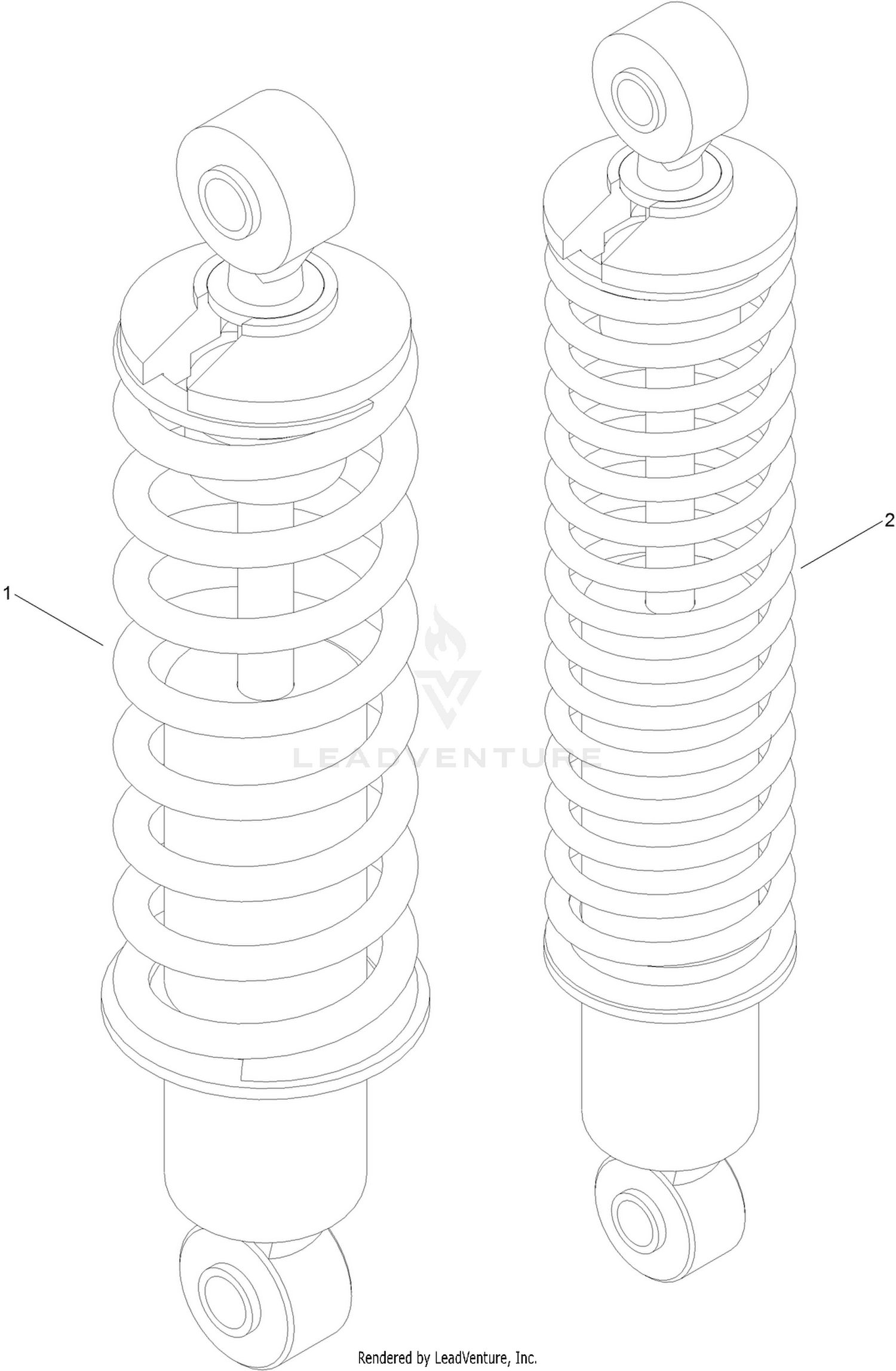 HD Spring Kit Assembly No. 140-2069