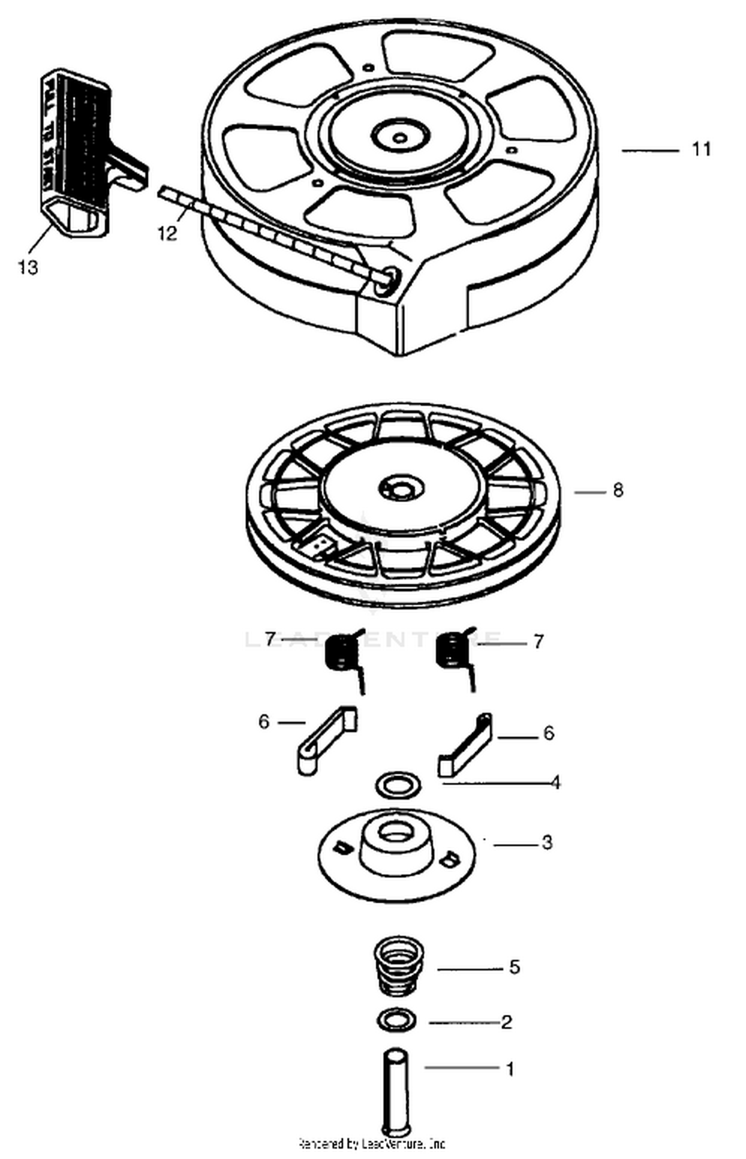 Recoil Starter No. 590702 (optional)