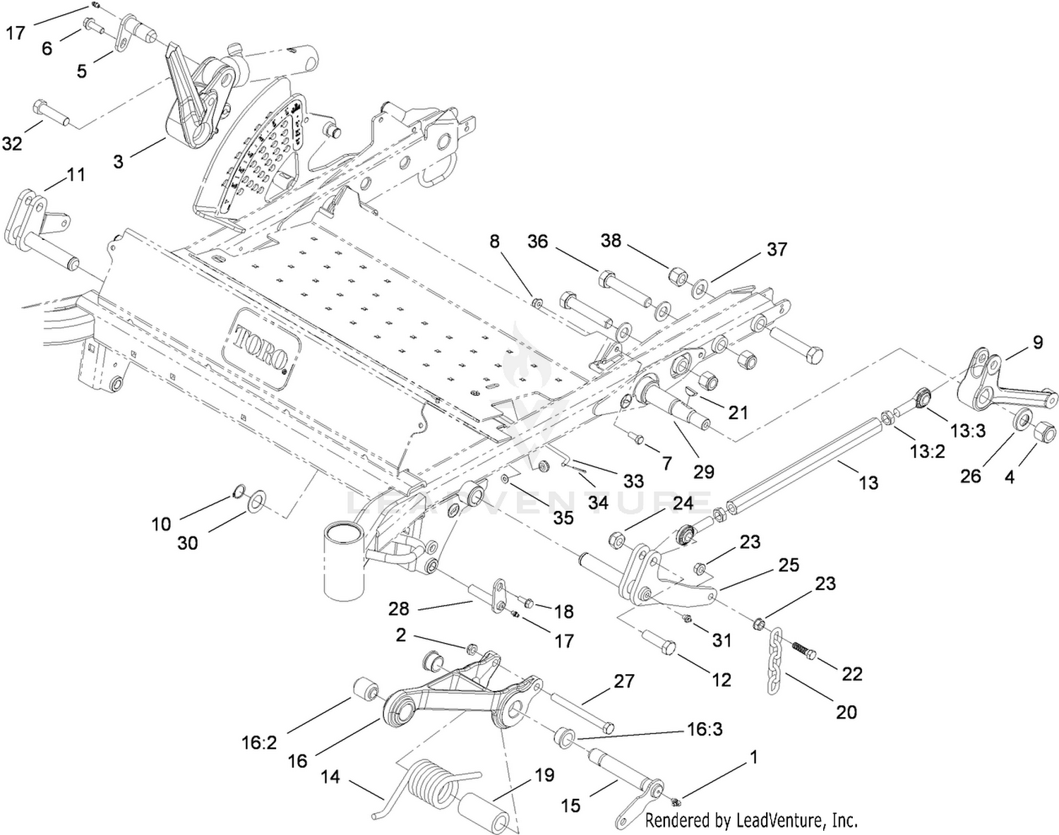 Deck Linkage Assembly