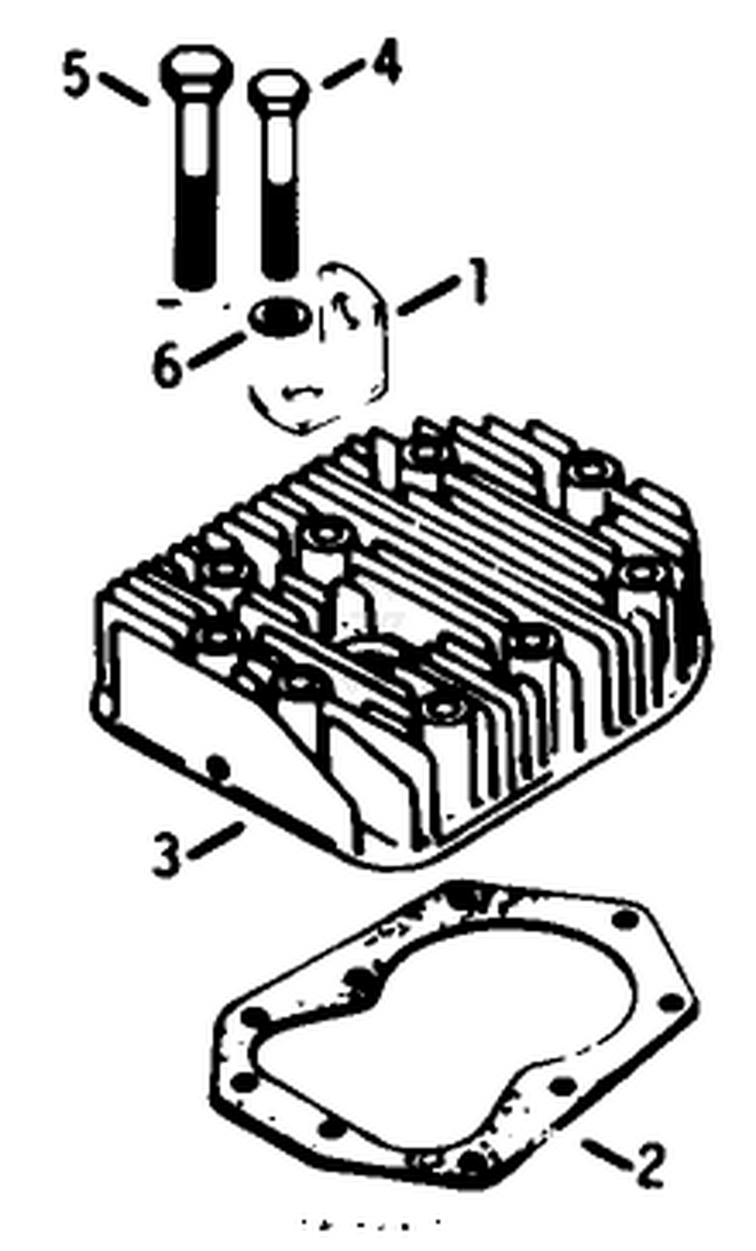 Cylinder Head-Engine Assembly-Kohler Model K-321s Spec. No. 60407