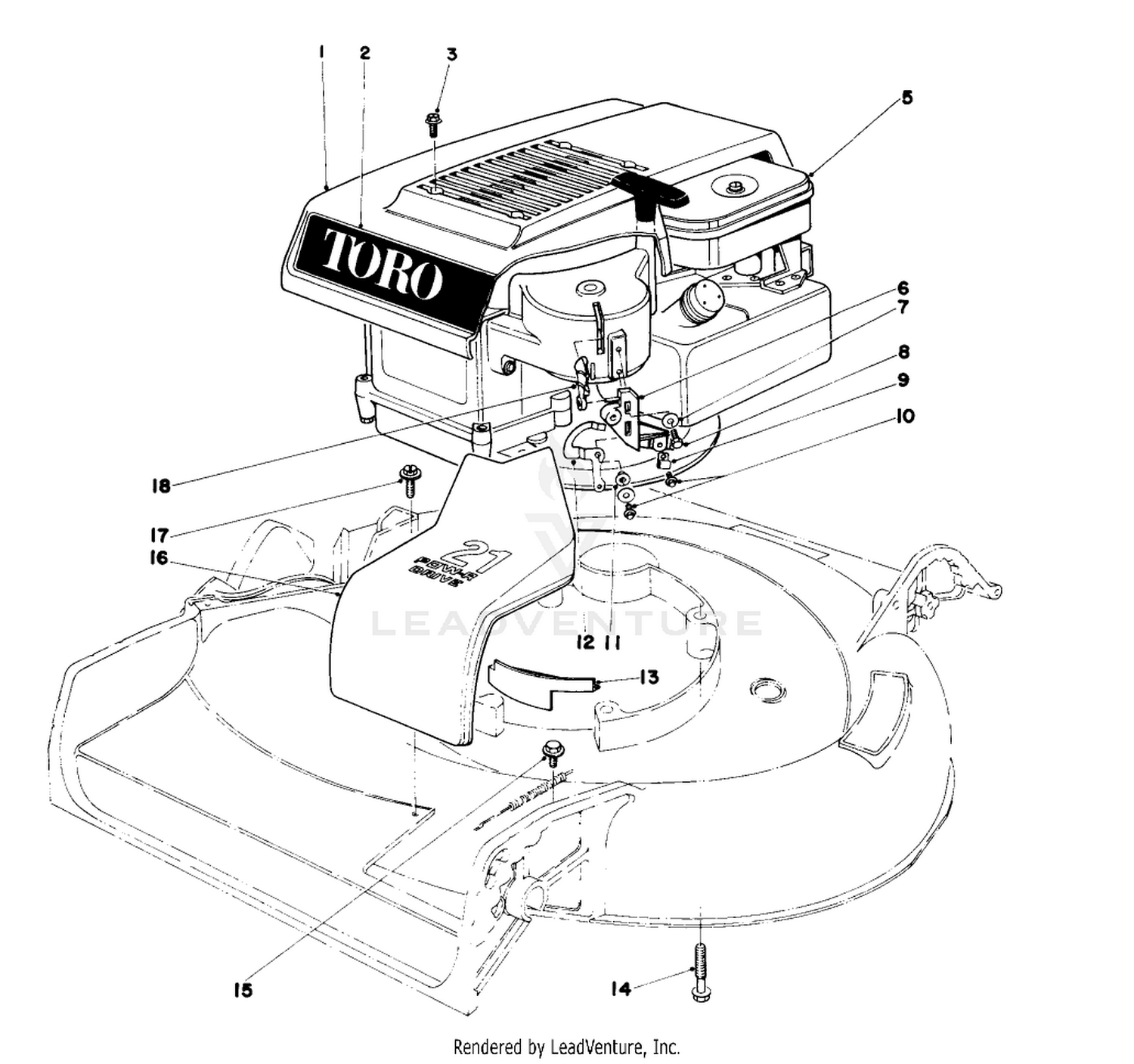 Engine Assembly Model 16287