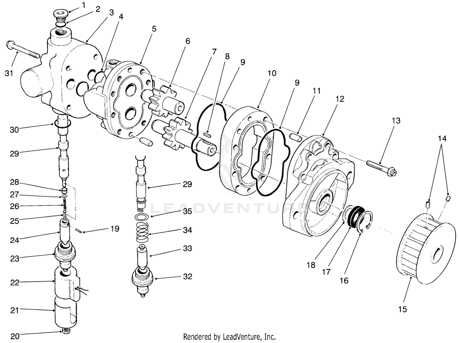 Reel Motor Assembly No. 74-3390