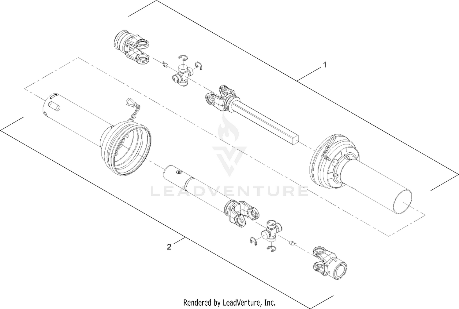 Drive Shaft Assembly No. 105-4924