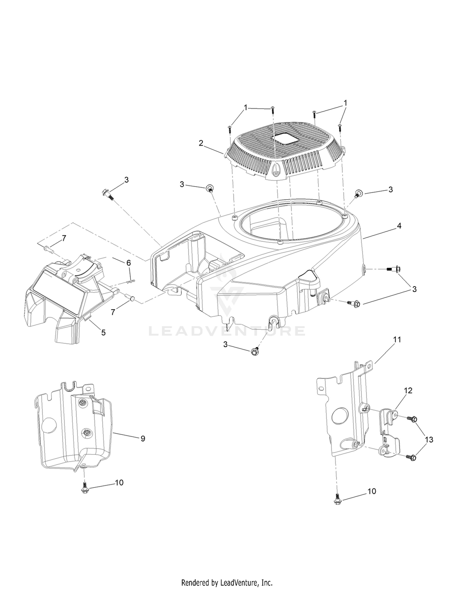 Blower Housing Assembly