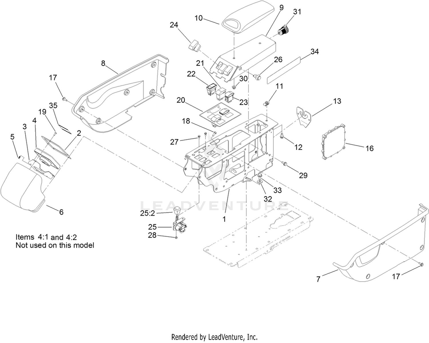 Control Console Assembly