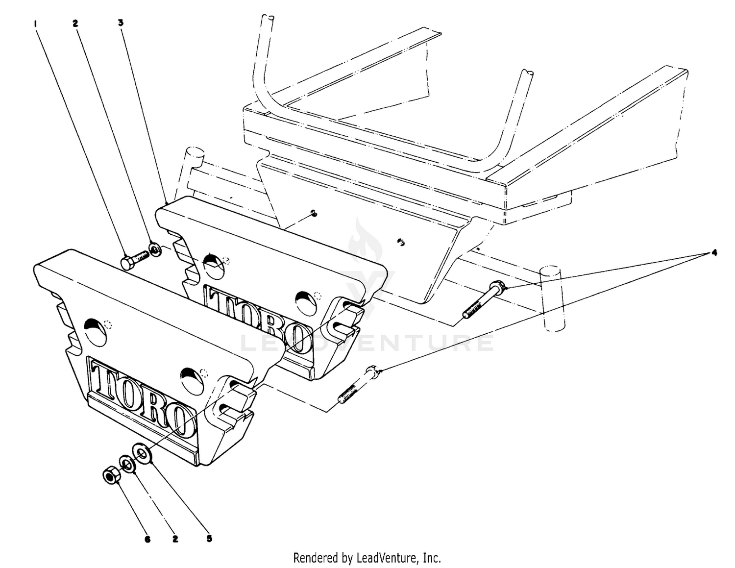Rear Weight Kit Model No. 24-5780 (optional)