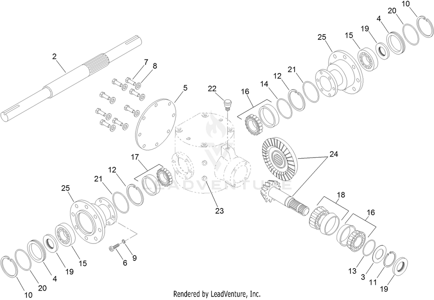 Gearbox Assembly No. SG506000