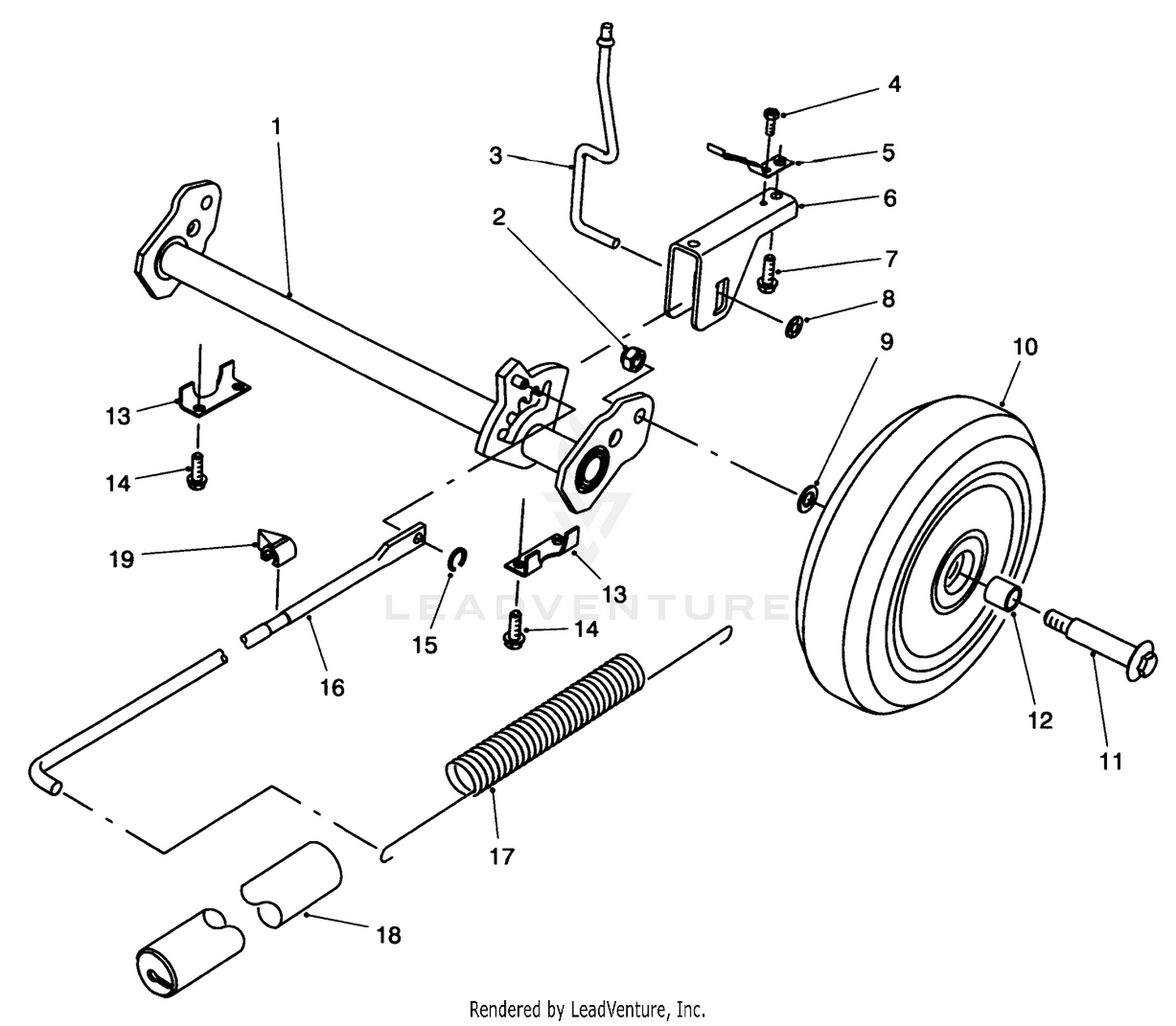 Rear Axle Assembly