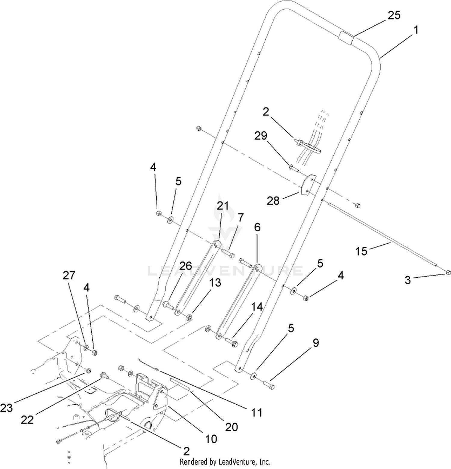 Lower Handle Assembly