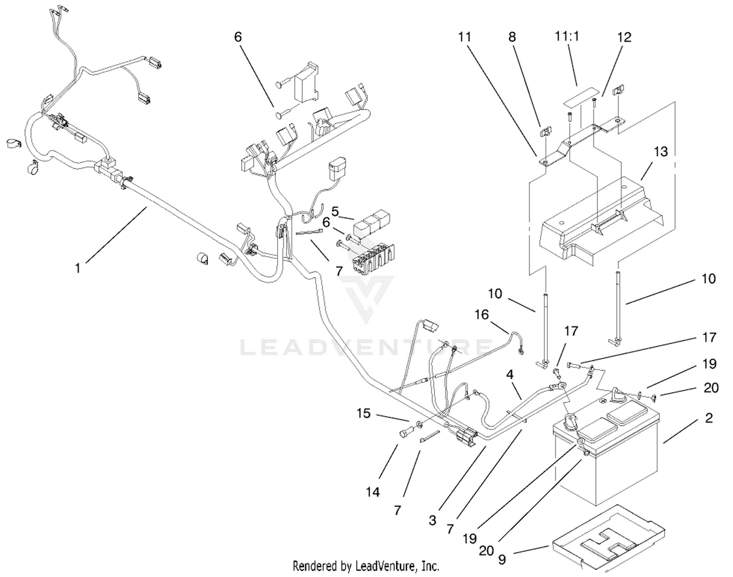 22 Hp Electrical Assembly