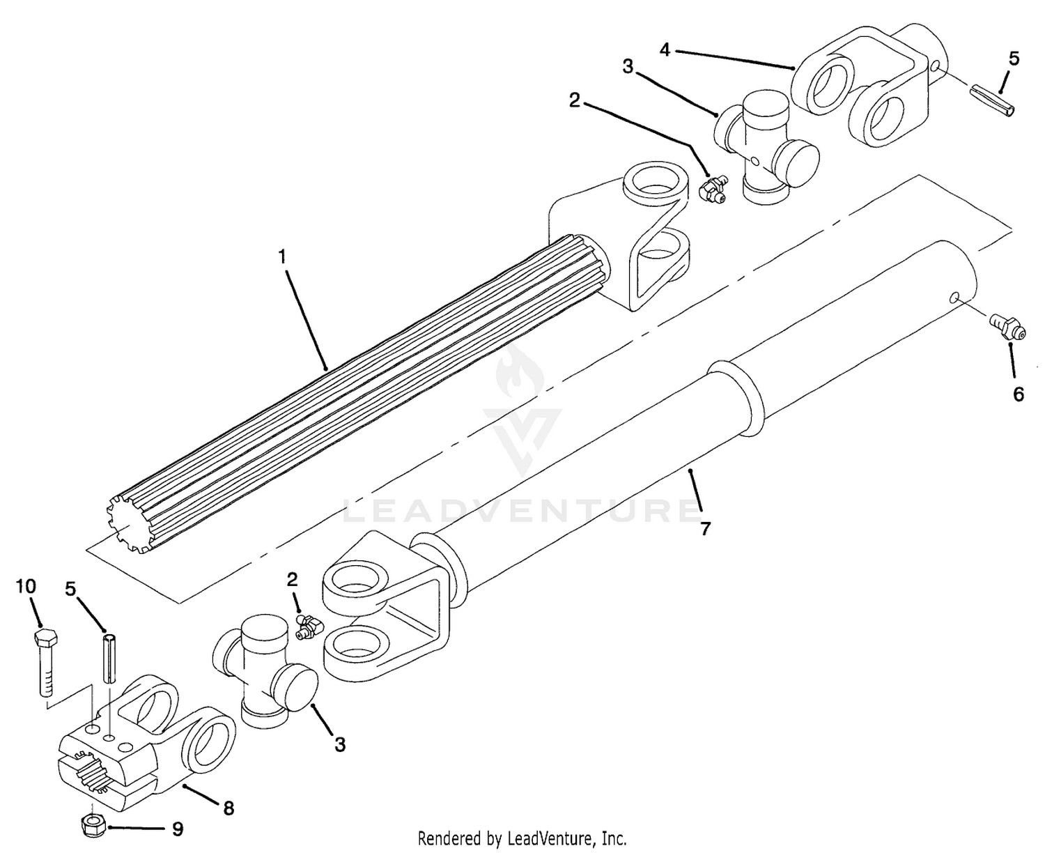 Drive Shaft Assembly No. 93-9962