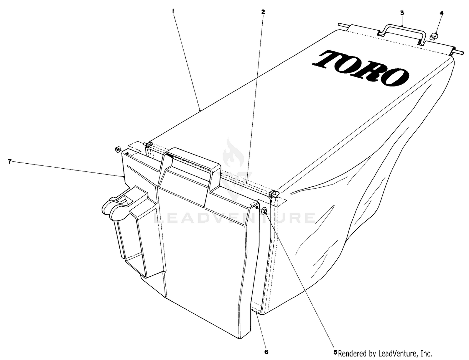 Grass Bag Assembly